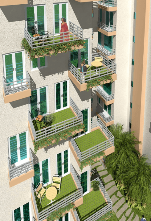 flat no 1601 tower 4 LA Residentia
